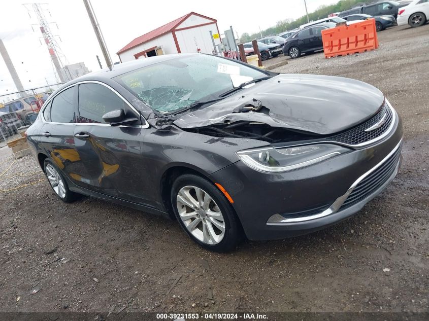 2015 Chrysler 200 Limited VIN: 1C3CCCAB7FN543271 Lot: 39231553