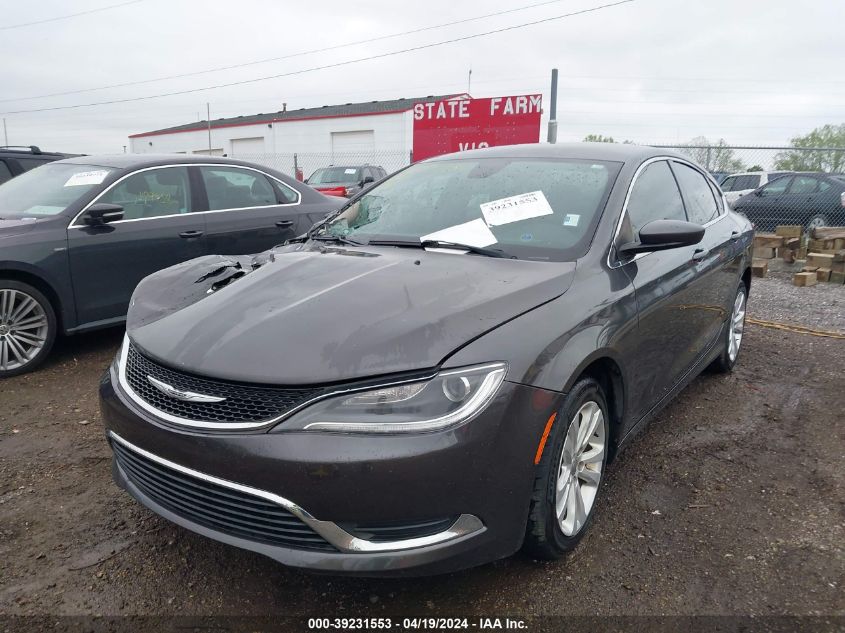 2015 Chrysler 200 Limited VIN: 1C3CCCAB7FN543271 Lot: 39231553