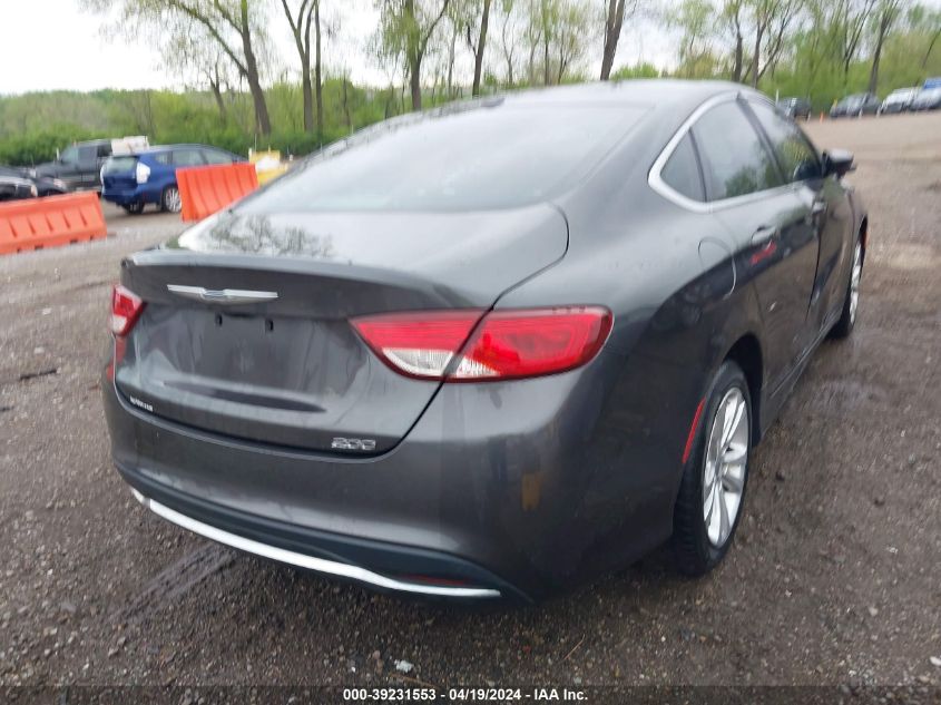 2015 Chrysler 200 Limited VIN: 1C3CCCAB7FN543271 Lot: 39231553