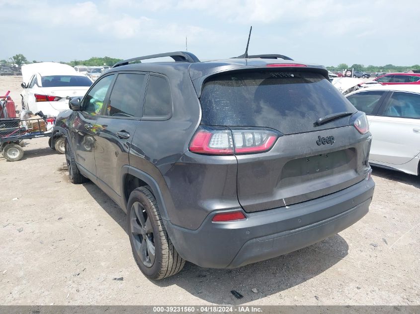 2021 Jeep Cherokee Altitude Fwd VIN: 1C4PJLLB1MD112833 Lot: 39231560