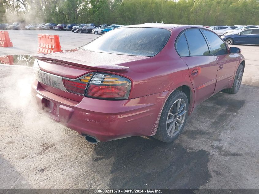 2003 Pontiac Bonneville Ssei VIN: 1G2HZ541934142552 Lot: 39252986