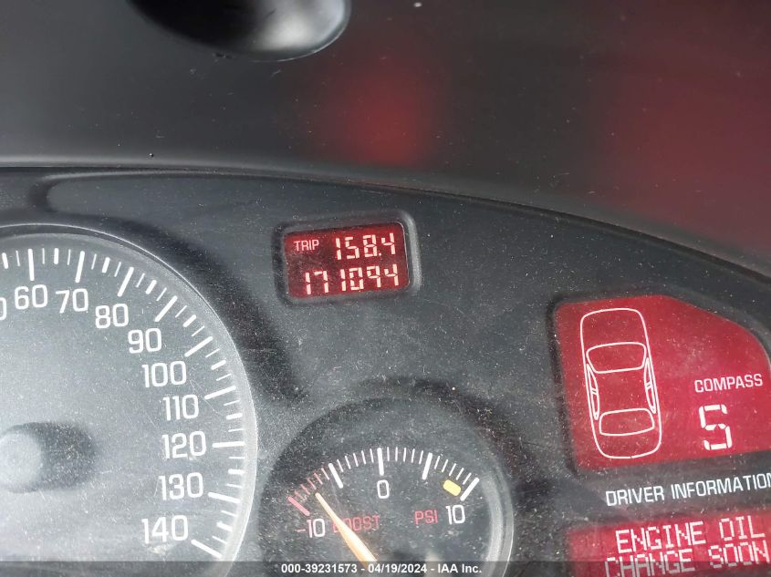 2003 Pontiac Bonneville Ssei VIN: 1G2HZ541934142552 Lot: 39231573