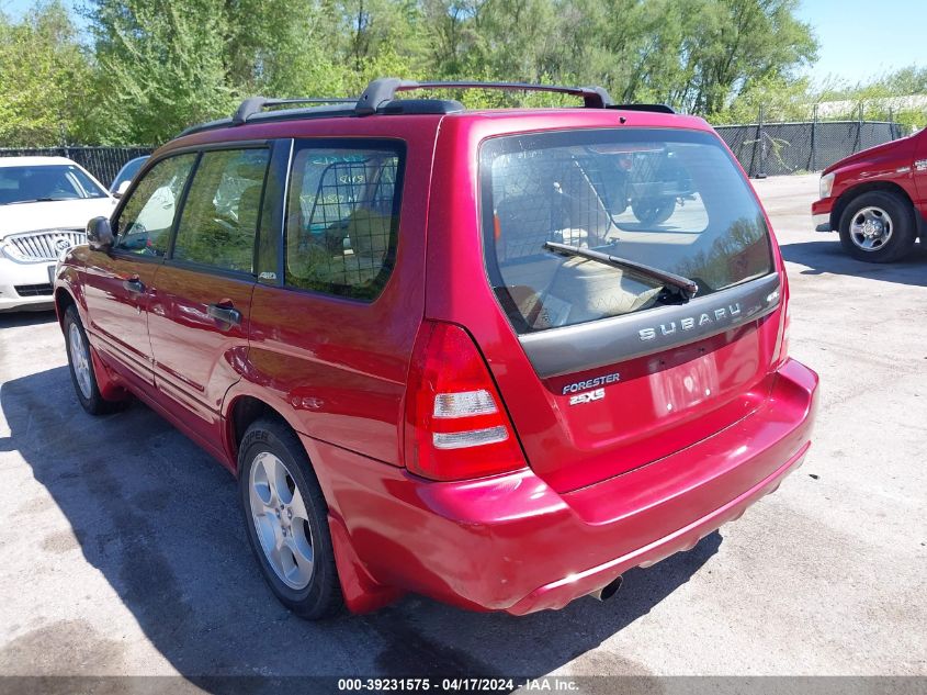 2004 Subaru Forester 2.5Xs VIN: JF1SG65664H738743 Lot: 39231575