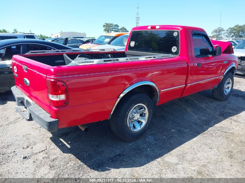 2008 Ford Ranger Xl/Xlt VIN: 1FTYR10D78PB06725 Lot: 39231577