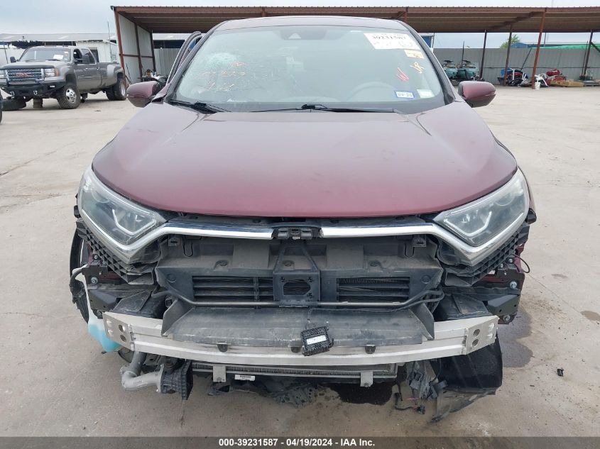 2019 Honda Cr-V Ex VIN: 5J6RW1H52KL001660 Lot: 39231587