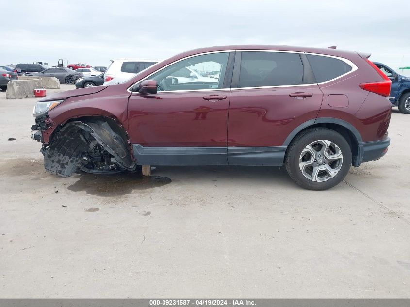 2019 Honda Cr-V Ex VIN: 5J6RW1H52KL001660 Lot: 39231587