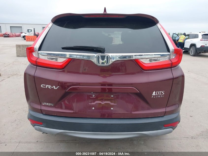 2019 Honda Cr-V Ex VIN: 5J6RW1H52KL001660 Lot: 39231587