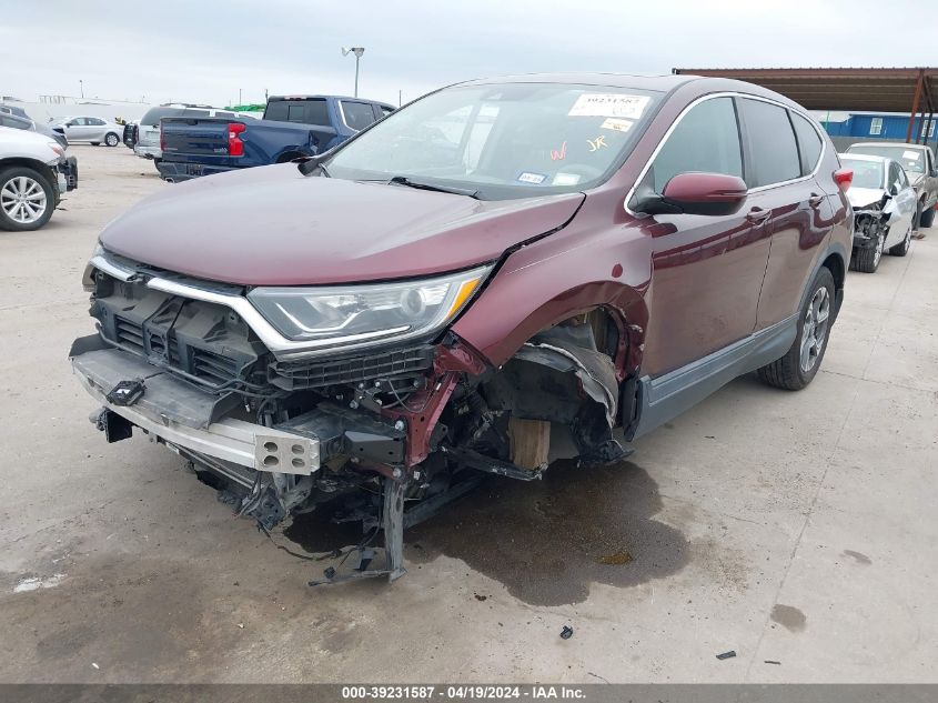 2019 Honda Cr-V Ex VIN: 5J6RW1H52KL001660 Lot: 39231587