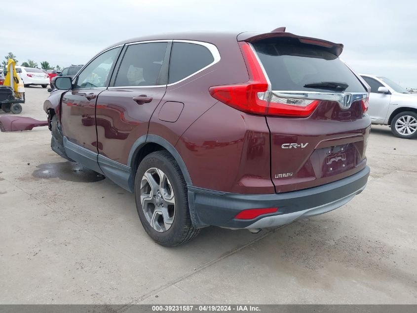 2019 Honda Cr-V Ex VIN: 5J6RW1H52KL001660 Lot: 39231587