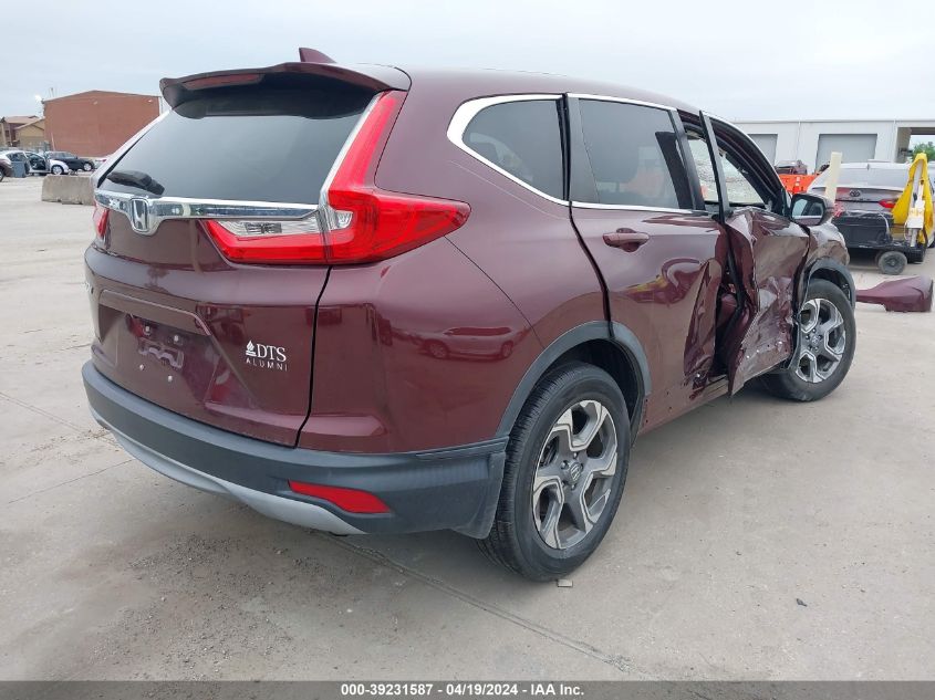 2019 Honda Cr-V Ex VIN: 5J6RW1H52KL001660 Lot: 39255353