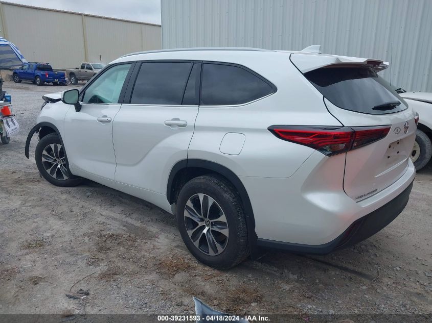 2023 Toyota Highlander Xle VIN: 5TDKDRAH2PS520326 Lot: 39231593