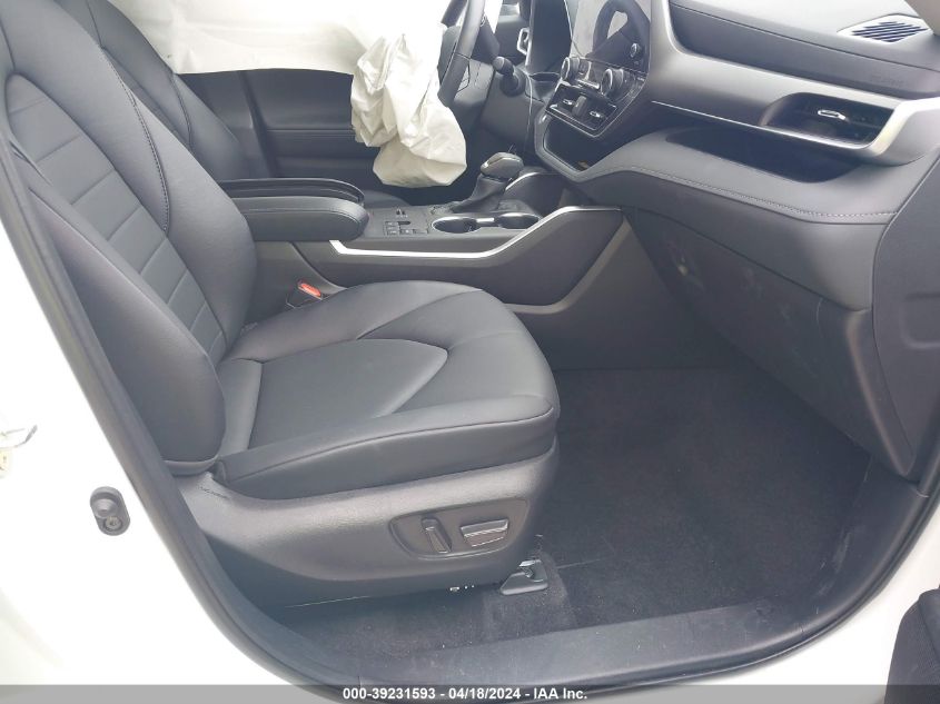 2023 Toyota Highlander Xle VIN: 5TDKDRAH2PS520326 Lot: 39231593