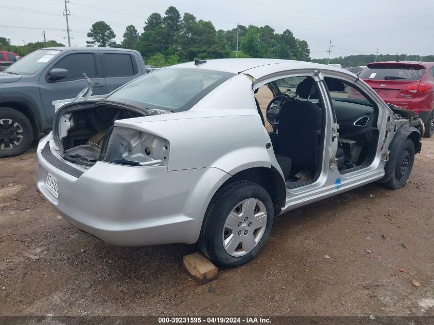 2011 Dodge Avenger Express VIN: 1B3BD4FB6BN541557 Lot: 39257243