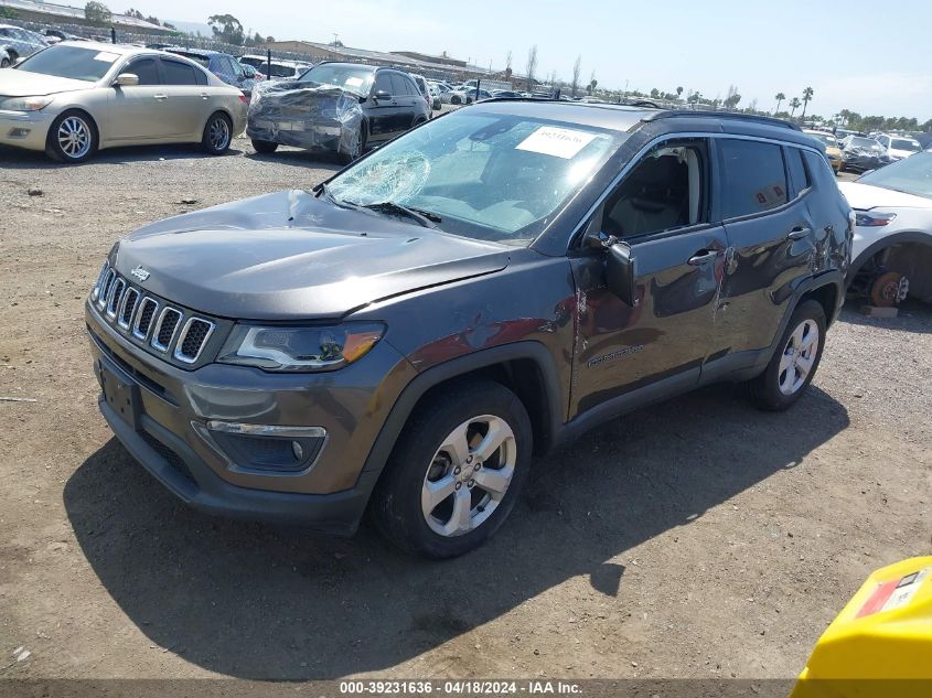 2018 Jeep Compass Latitude 4X4 VIN: 3C4NJDBB6JT413862 Lot: 39231636