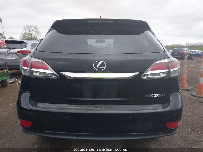 2015 Lexus Rx 350 VIN: 2T2BK1BA4FC262404 Lot: 39255435
