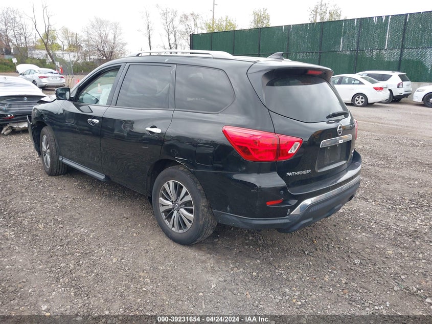 VIN 5N1DR2MMXKC618116 2019 NISSAN PATHFINDER S/SL/SV/PLATINUM