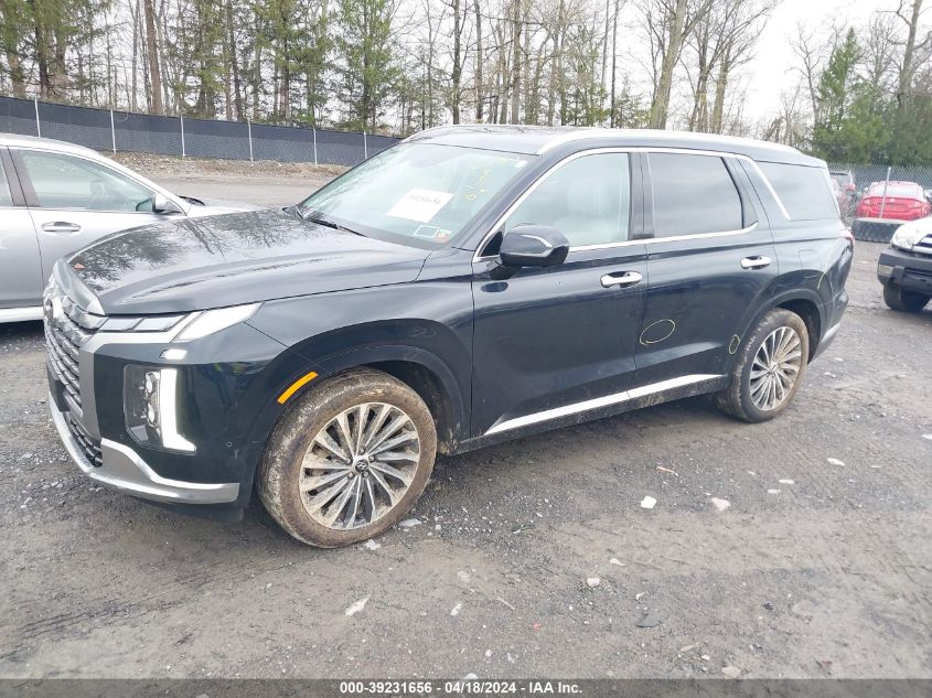 2023 Hyundai Palisade Calligraphy VIN: KM8R7DGE8PU590684 Lot: 39231656