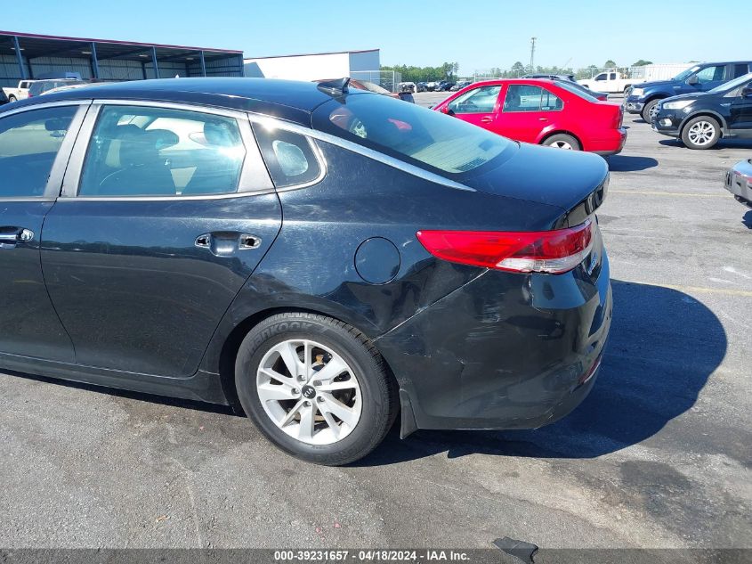 2016 Kia Optima Lx VIN: 5XXGT4L35GG051716 Lot: 39231657