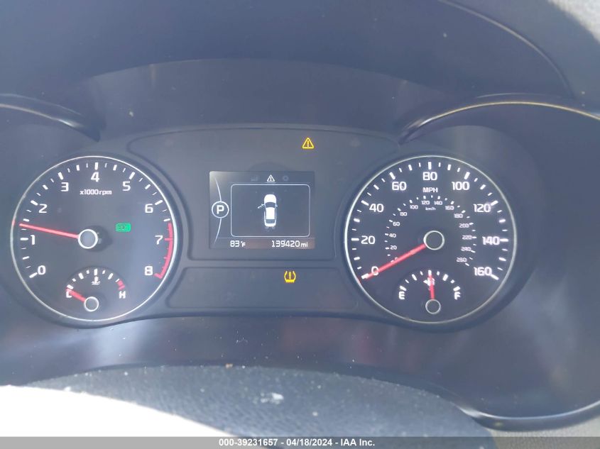 2016 Kia Optima Lx VIN: 5XXGT4L35GG051716 Lot: 39231657