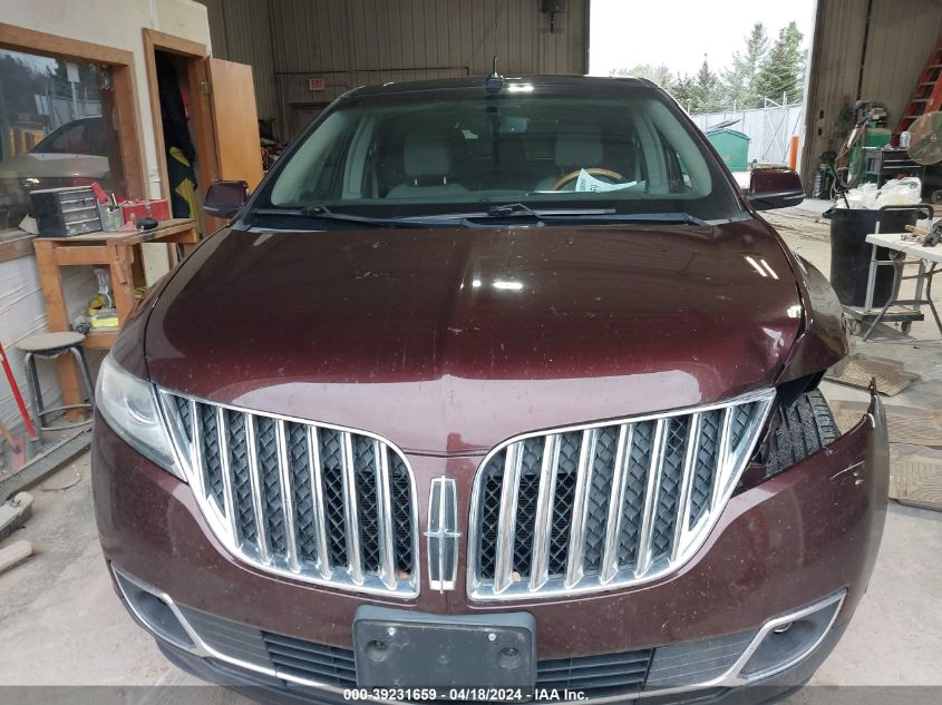 2012 Lincoln Mkx VIN: 2LMDJ8JK3CBL15990 Lot: 39254484