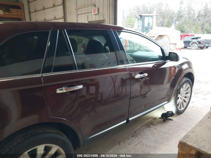 2012 Lincoln Mkx VIN: 2LMDJ8JK3CBL15990 Lot: 39231659