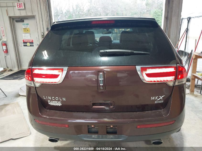 2012 Lincoln Mkx VIN: 2LMDJ8JK3CBL15990 Lot: 39231659