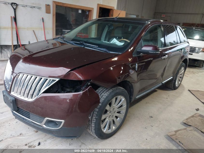 2012 Lincoln Mkx VIN: 2LMDJ8JK3CBL15990 Lot: 39254484