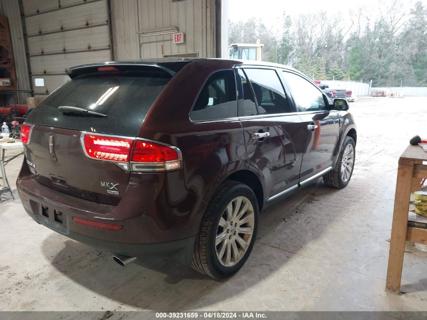 2012 Lincoln Mkx VIN: 2LMDJ8JK3CBL15990 Lot: 39231659