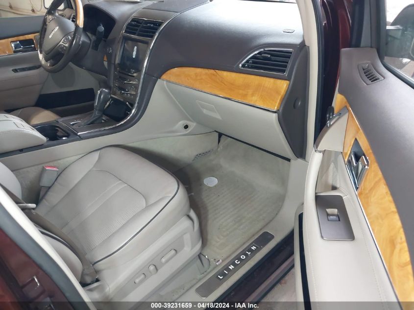 2012 Lincoln Mkx VIN: 2LMDJ8JK3CBL15990 Lot: 39231659