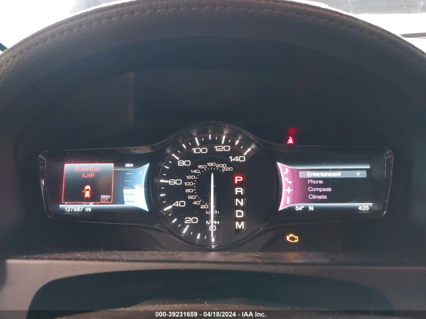 2012 Lincoln Mkx VIN: 2LMDJ8JK3CBL15990 Lot: 39231659