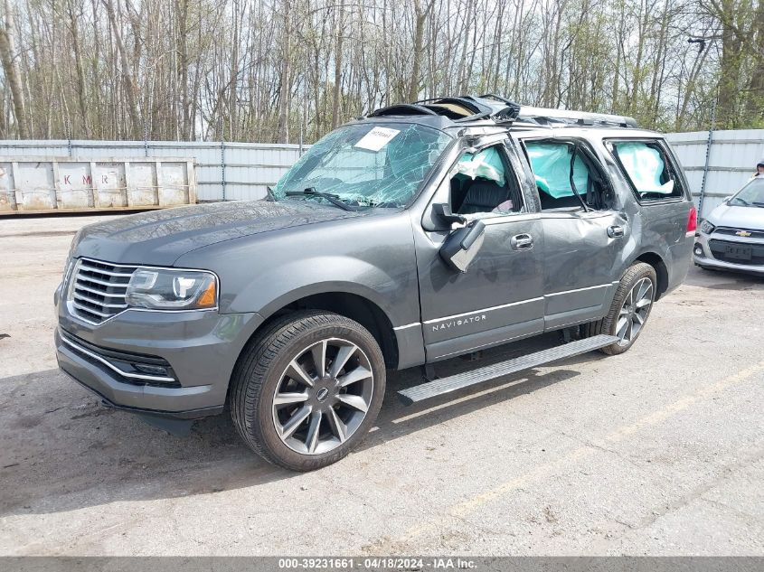 2017 Lincoln Navigator Reserve VIN: 5LMJJ2LT2HEL00682 Lot: 39231661