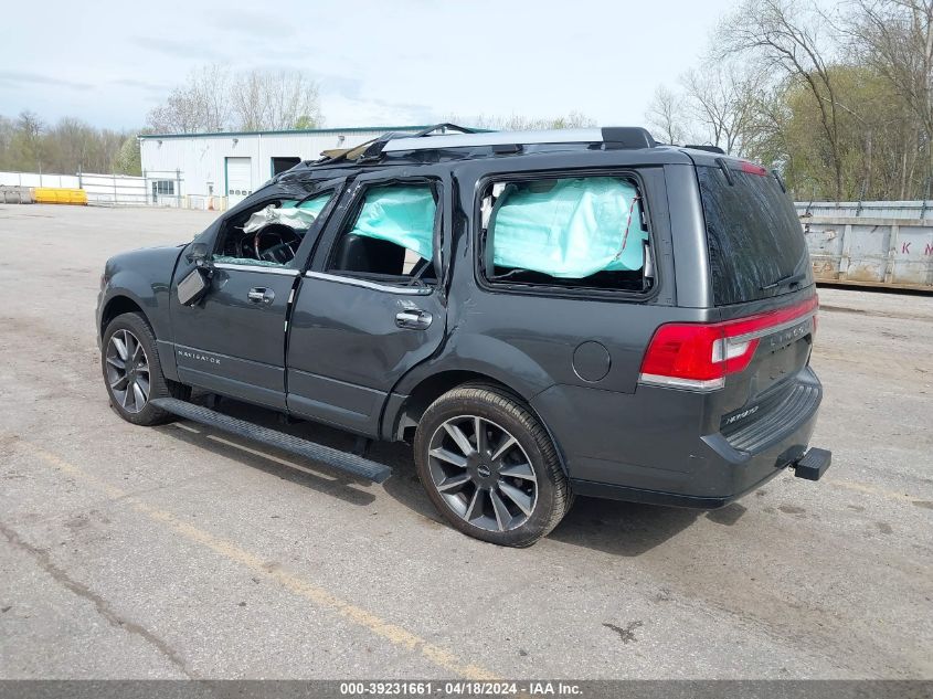 2017 Lincoln Navigator Reserve VIN: 5LMJJ2LT2HEL00682 Lot: 39231661