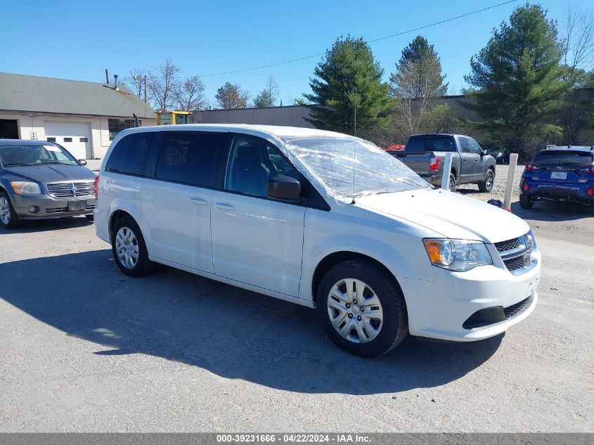 2018 Dodge Grand Caravan Se VIN: 2C4RDGBG1JR304489 Lot: 39231666