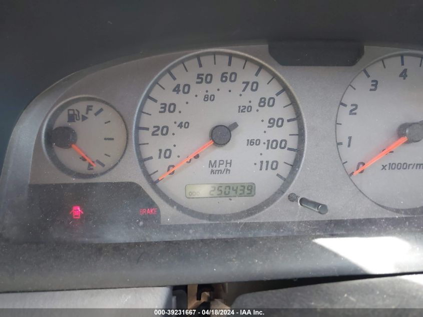 2001 Nissan Xterra Se VIN: 5N1ED28T01C592645 Lot: 39231667