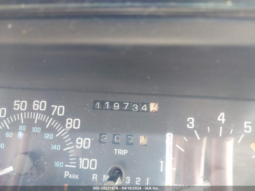 1997 Buick Lesabre Custom VIN: 1G4HP52K2VH597697 Lot: 39231676