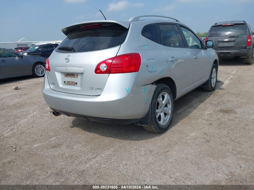 2008 Nissan Rogue Sl VIN: JN8AS58V18W131690 Lot: 39258542