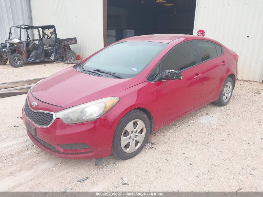 2014 Kia Forte Lx VIN: KNAFK4A60E5075805 Lot: 39231697