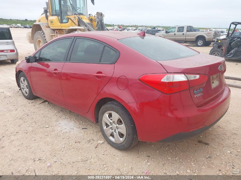 2014 Kia Forte Lx VIN: KNAFK4A60E5075805 Lot: 39231697