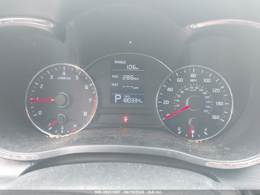 2014 Kia Forte Lx VIN: KNAFK4A60E5075805 Lot: 39231697