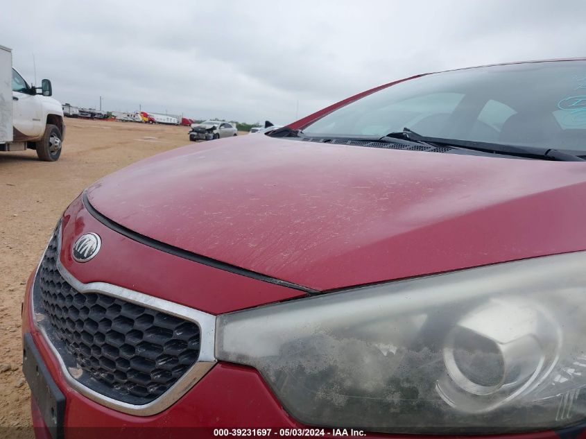 2014 Kia Forte Lx VIN: KNAFK4A60E5075805 Lot: 39231697