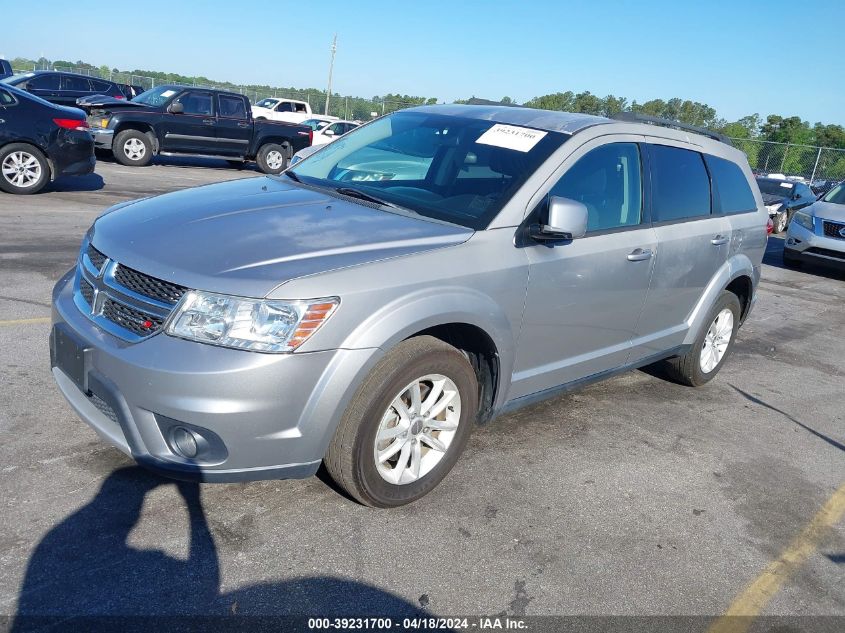 2016 Dodge Journey Sxt VIN: 3C4PDDBG5GT105831 Lot: 39231700