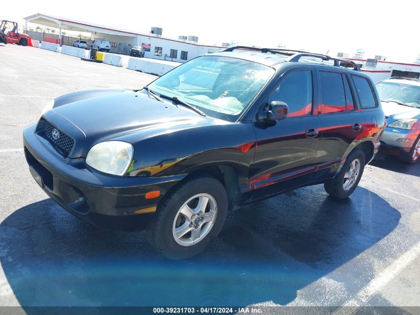 2004 Hyundai Santa Fe VIN: KM8SB12B04U827353 Lot: 20150810