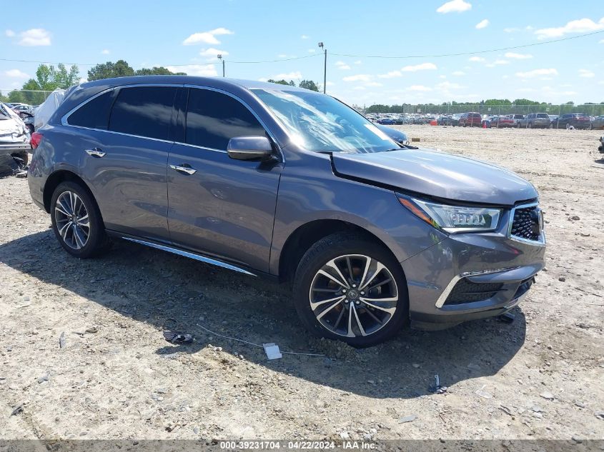 2020 Acura Mdx Technology Package VIN: 5J8YD4H56LL058052 Lot: 39231704