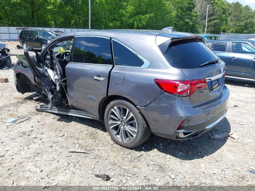 2020 Acura Mdx Technology Package VIN: 5J8YD4H56LL058052 Lot: 39231704