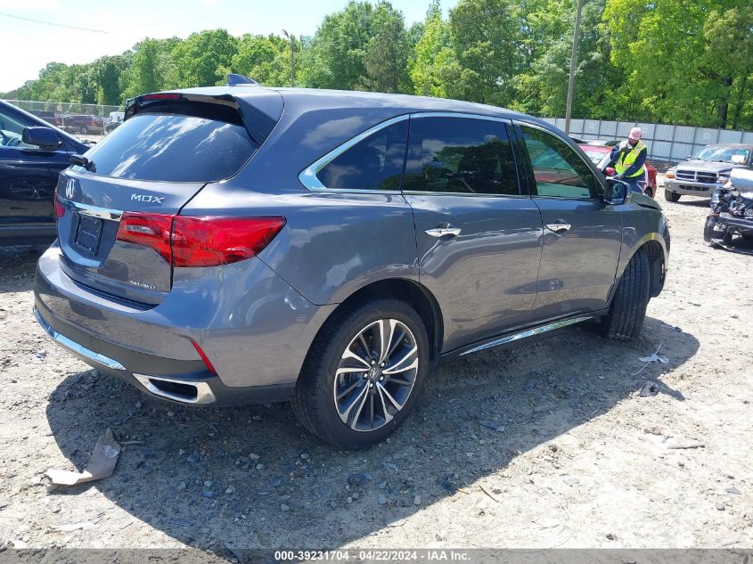 2020 Acura Mdx Technology Package VIN: 5J8YD4H56LL058052 Lot: 39231704