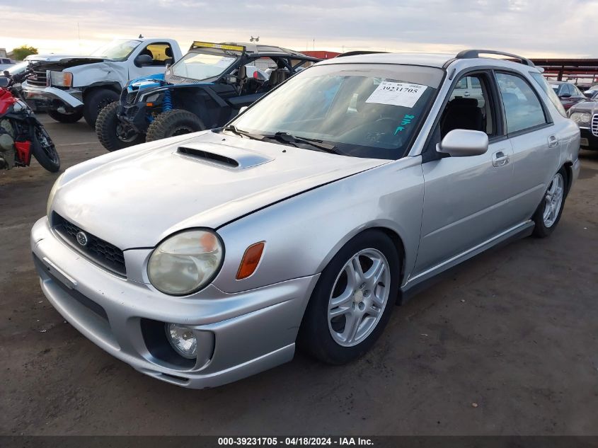 2002 Subaru Impreza Wrx VIN: JF1GG29682G829511 Lot: 39231705