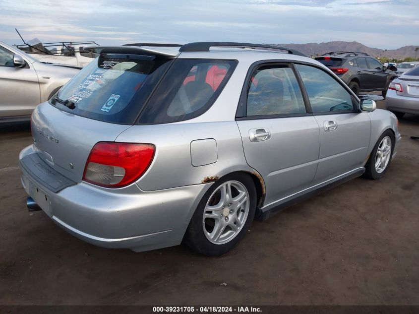 2002 Subaru Impreza Wrx VIN: JF1GG29682G829511 Lot: 39231705