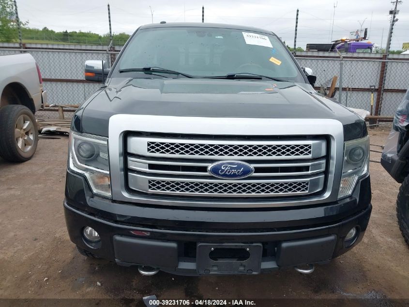 2013 Ford F-150 Platinum VIN: 1FTFW1ET2DFA45283 Lot: 39258606