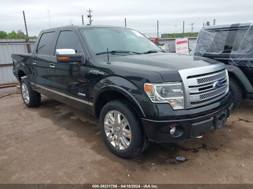 2013 Ford F-150 Platinum VIN: 1FTFW1ET2DFA45283 Lot: 39258606