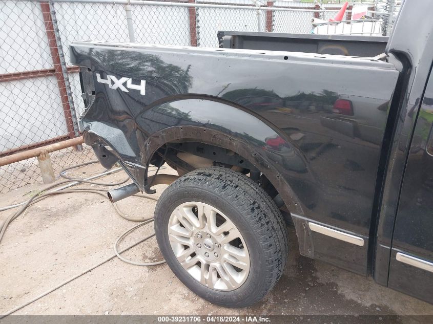 2013 Ford F-150 Platinum VIN: 1FTFW1ET2DFA45283 Lot: 39231706